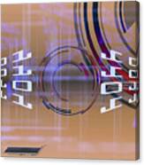 Technological Background #14 Canvas Print