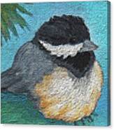 15 Chickadee Canvas Print