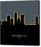 Jacksonville Florida Skyline #15 Canvas Print