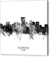 Richmond Virginia Skyline #15 Canvas Print