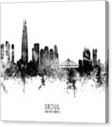 Seoul Skyline South Korea #15 Canvas Print