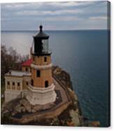 Split Rock Lighthouse In Minnesota Located Along Lake Superior #15 Canvas Print