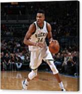 Giannis Antetokounmpo #16 Canvas Print