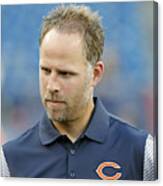 Nfl: Aug 18 Preseason - Bears At Patriots #16 Canvas Print