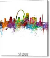 St Louis Missouri Skyline #17 Canvas Print