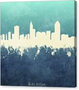 Raleigh North Carolina Skyline #19 Canvas Print