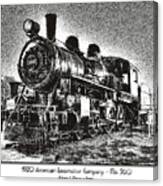 1920 American Locomotive No. 360 Canvas Print