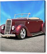 1935 Ford Roadster Canvas Print