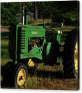 1940s John Deere Model A Row Crop Tractor Canvas Print