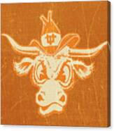 1950's Texas Longhorn Art Canvas Print