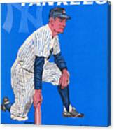 1958 New York Yankees Art Canvas Print