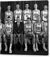 1959-60 Michigan Wolverines Basketball Team Canvas Print