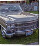 1963 Cadillac Convertible Canvas Print