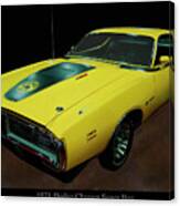 1971 Dodge Charger Superbee 1 Canvas Print