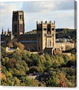 Autumn View Of Durham Cathedral #2 Canvas Print