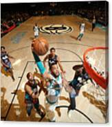 Charlotte Hornets V Brooklyn Nets #2 Canvas Print