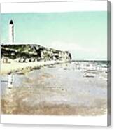 Covesea Lighthouse #3 Canvas Print