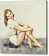 Dona Drake, Hollywood Actress And Singer #2 Canvas Print