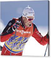 Fis Tour De Ski Val Mustair - Training #2 Canvas Print