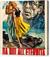 ''from Here To Eternity'', 1953 - Art By Nicola Simbari Canvas Print