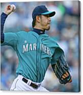 Hisashi Iwakuma #2 Canvas Print