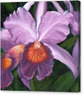 Lavender Orchid #2 Canvas Print