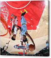 Memphis Grizzlies V Washington Wizards Canvas Print