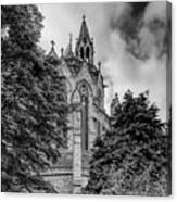 Monochrome Of The Church Of The Holy Name Of Jesus On Oxford Road, Manchester, England. #2 Canvas Print