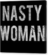 Nasty Woman Retro #2 Canvas Print