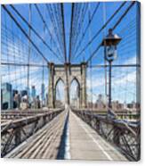 New York City Brooklyn Bridge #2 Canvas Print