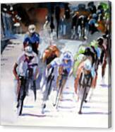 Racing Le Tour #3 Canvas Print