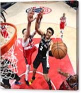 San Antonio Spurs V Washington Wizards Canvas Print