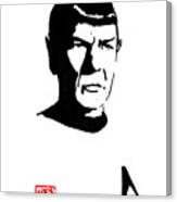 Spock #2 Canvas Print