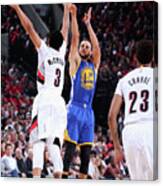 Stephen Curry #2 Canvas Print