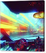 2 Suns In My Rearview Mirror Canvas Print