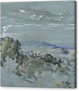 The Hills Of Umbria Near Perugia Canvas Print