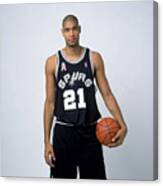 Tim Duncan #2 Canvas Print