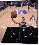 Utah Jazz V Sacramento Kings Canvas Print