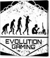Video Gaming Evolution #2 Canvas Print