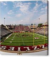 Washington Grizzly Stadium At The University Of Montana Canvas Print