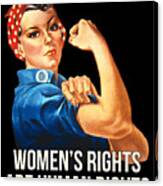 Womens Rights Are Human Rights #2 Canvas Print