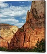 Zion National Park In Utah #2 Canvas Print