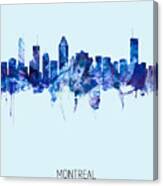 Montreal Canada Skyline #20 Canvas Print