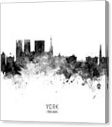 York England Skyline #20 Canvas Print