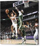 2021 Nba Playoffs - Phoenix Suns V Milwaukee Bucks Canvas Print