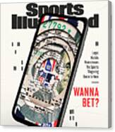 2021 Sports Illustrated Gambling Issue Cover Canvas Print