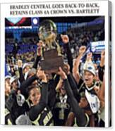 2024 Tennessee Division I Girls 4a Basketball State Championship Cover Canvas Print