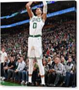 Jayson Tatum #21 Canvas Print