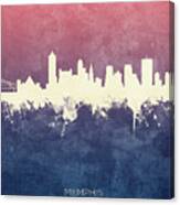 Memphis Tennessee Skyline #21 Canvas Print