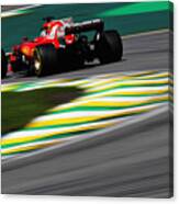 F1 Grand Prix Of Brazil #22 Canvas Print